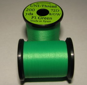 ��������� ���� UNI THREAD 8/0 fl. green 200 yds 